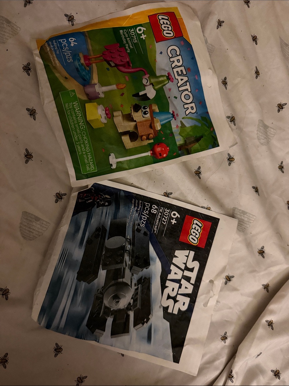 Lego Creator & Star Wars Mini Kits - Green, Black, Blue, Pink